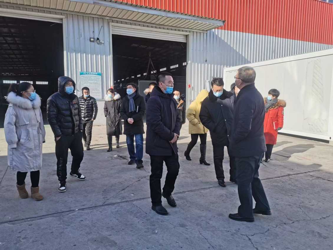  沈阳市城乡建设局各领导亲临海川箱房